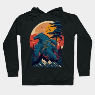 King of The monsters vector illustration design Hoodie